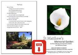 Memorial Garden Brochure Download